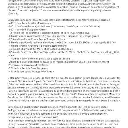 Face Pour 4 Personnes Pornic