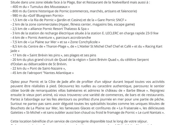 Face Pour 4 Personnes Pornic